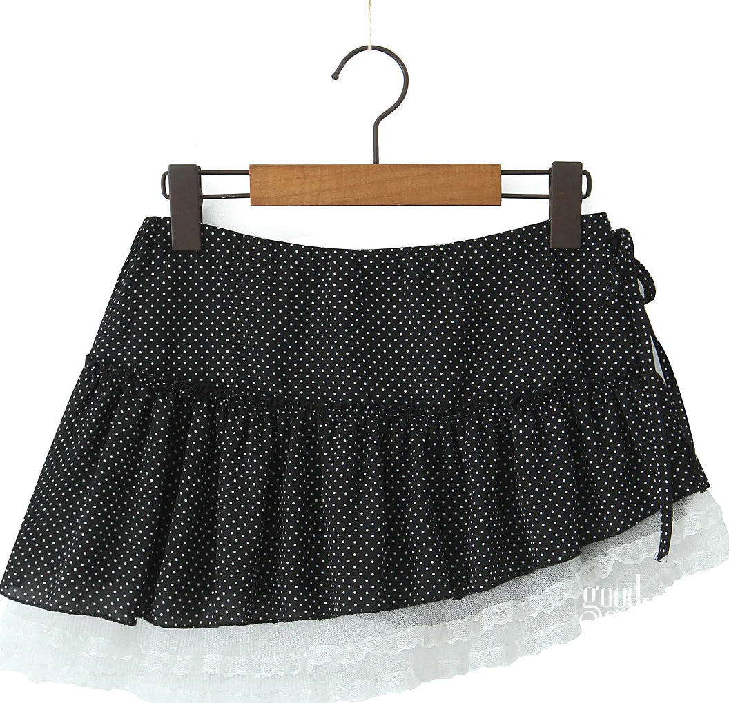 Zaire Polka Dot Skirt Set