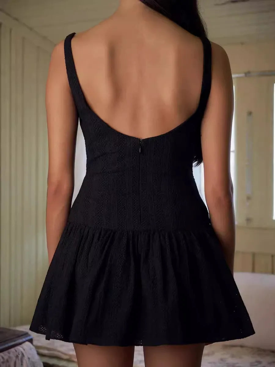 Baylee Eyelet Mini Dress