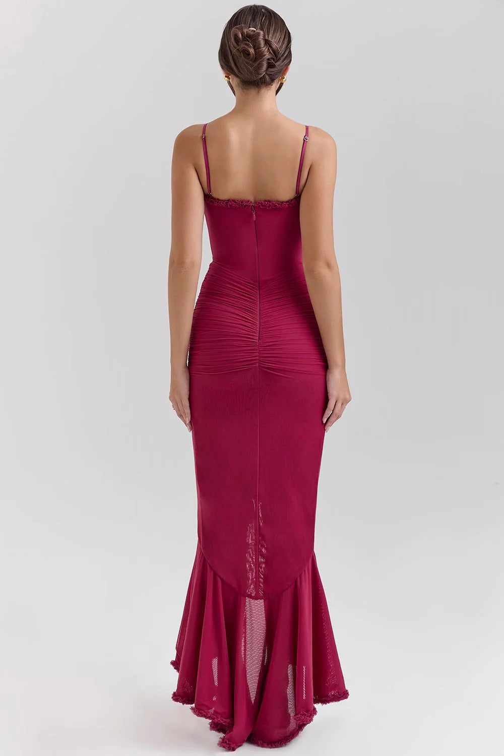 Mykenzie Mesh Maxi Dress