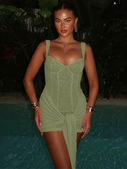Sude Corset Mini Dress