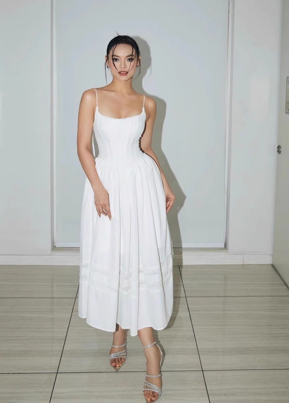 Arin Lace Midi Dress