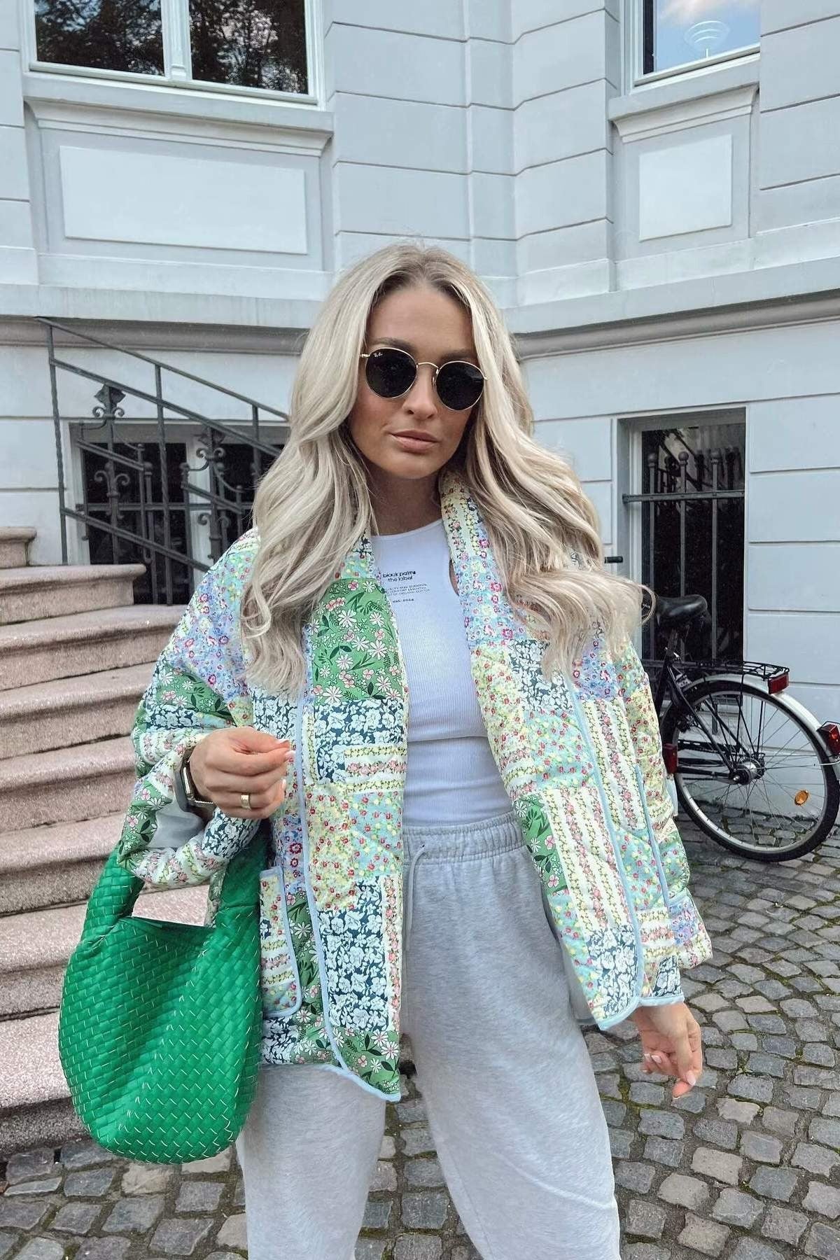 Markayla Reversible Floral Jacket