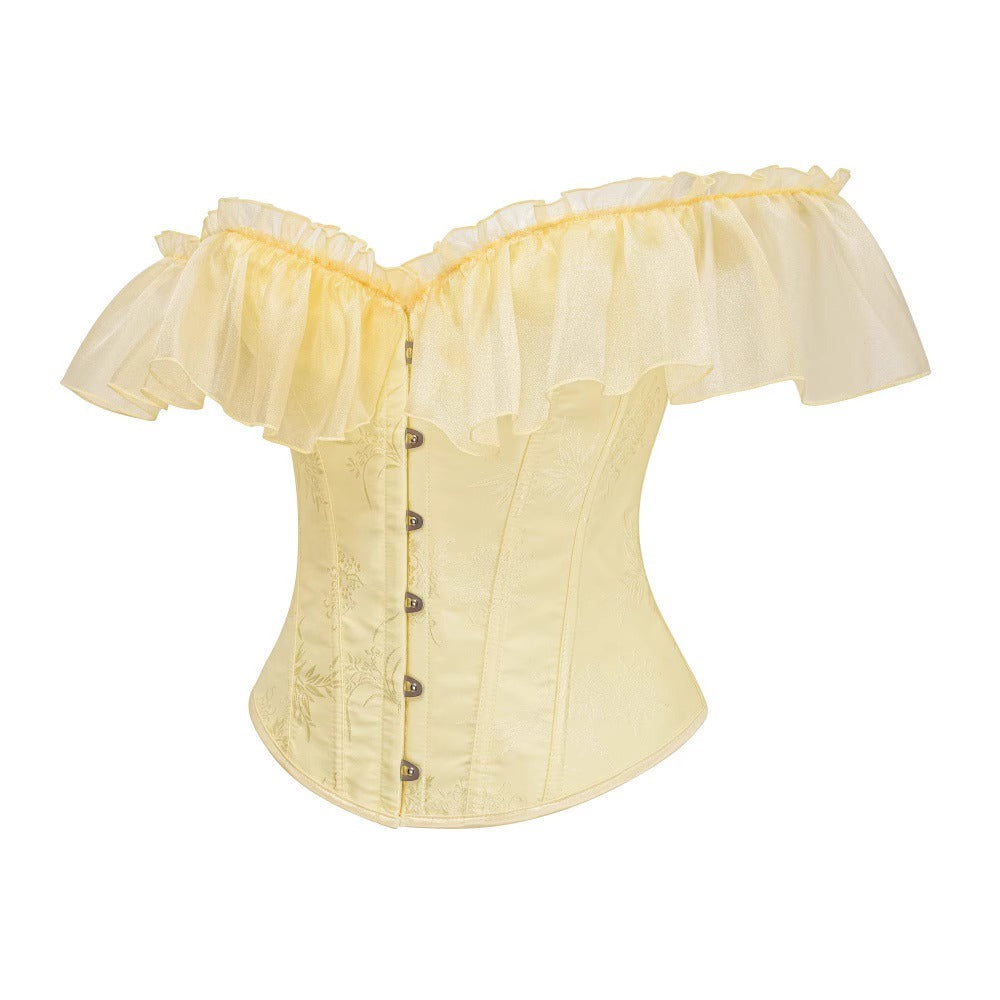 Solana Mesh Sleeve Corset