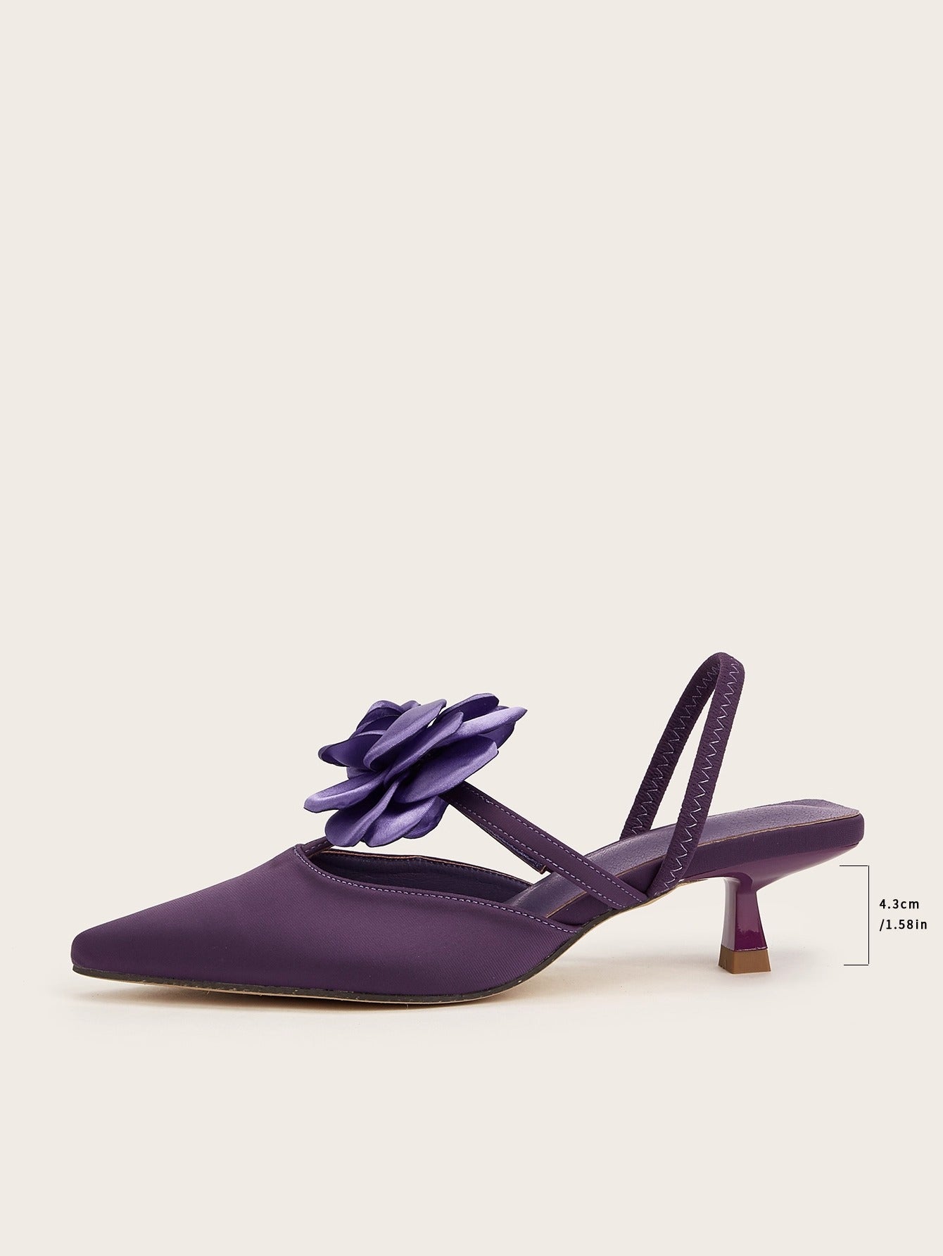 Navia Satin Stiletto Mules