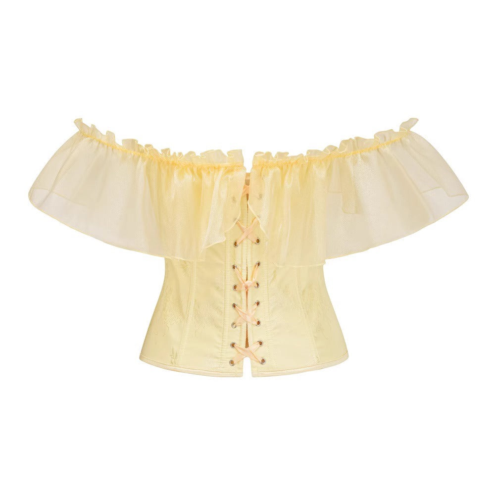 Solana Mesh Sleeve Corset