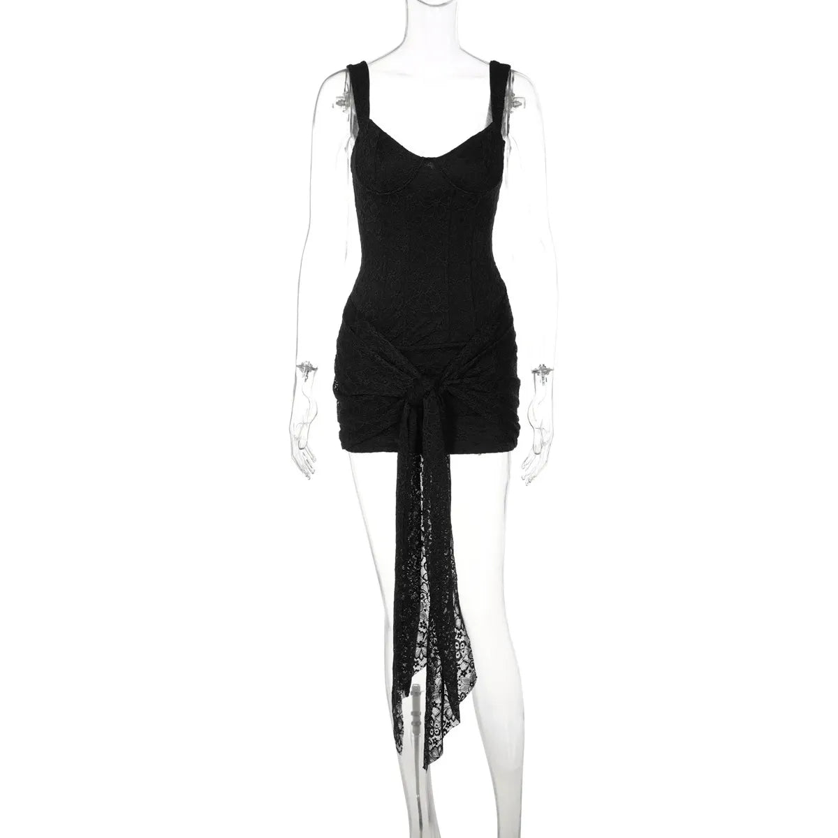 Sude Corset Mini Dress