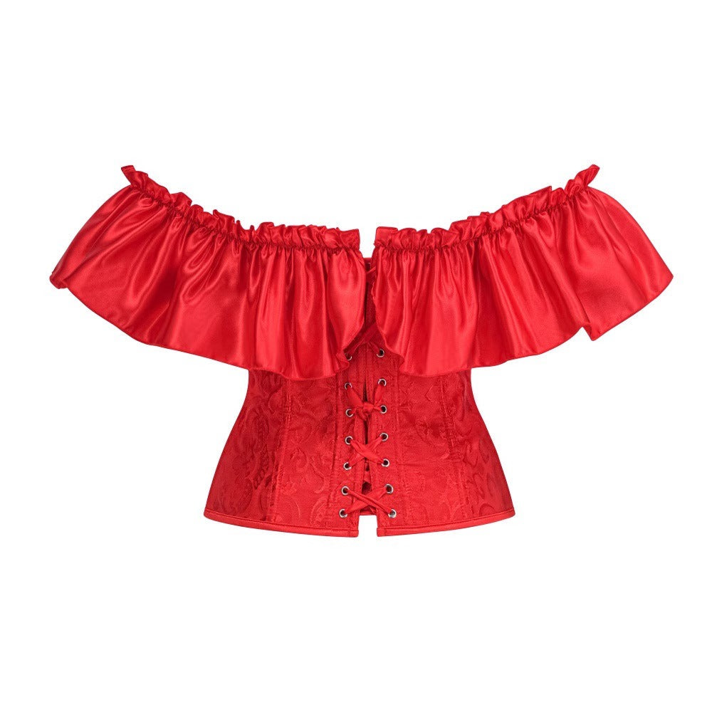 Solana Mesh Sleeve Corset
