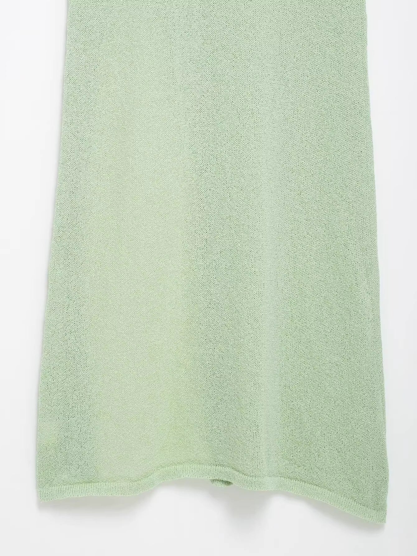 Collins Light Knitted Halter Midi Dress