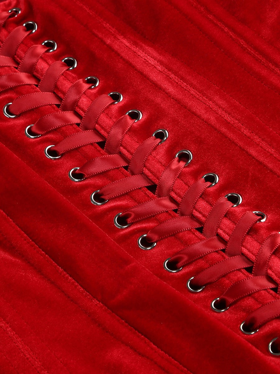 Scarlett Velvet Corset Dress