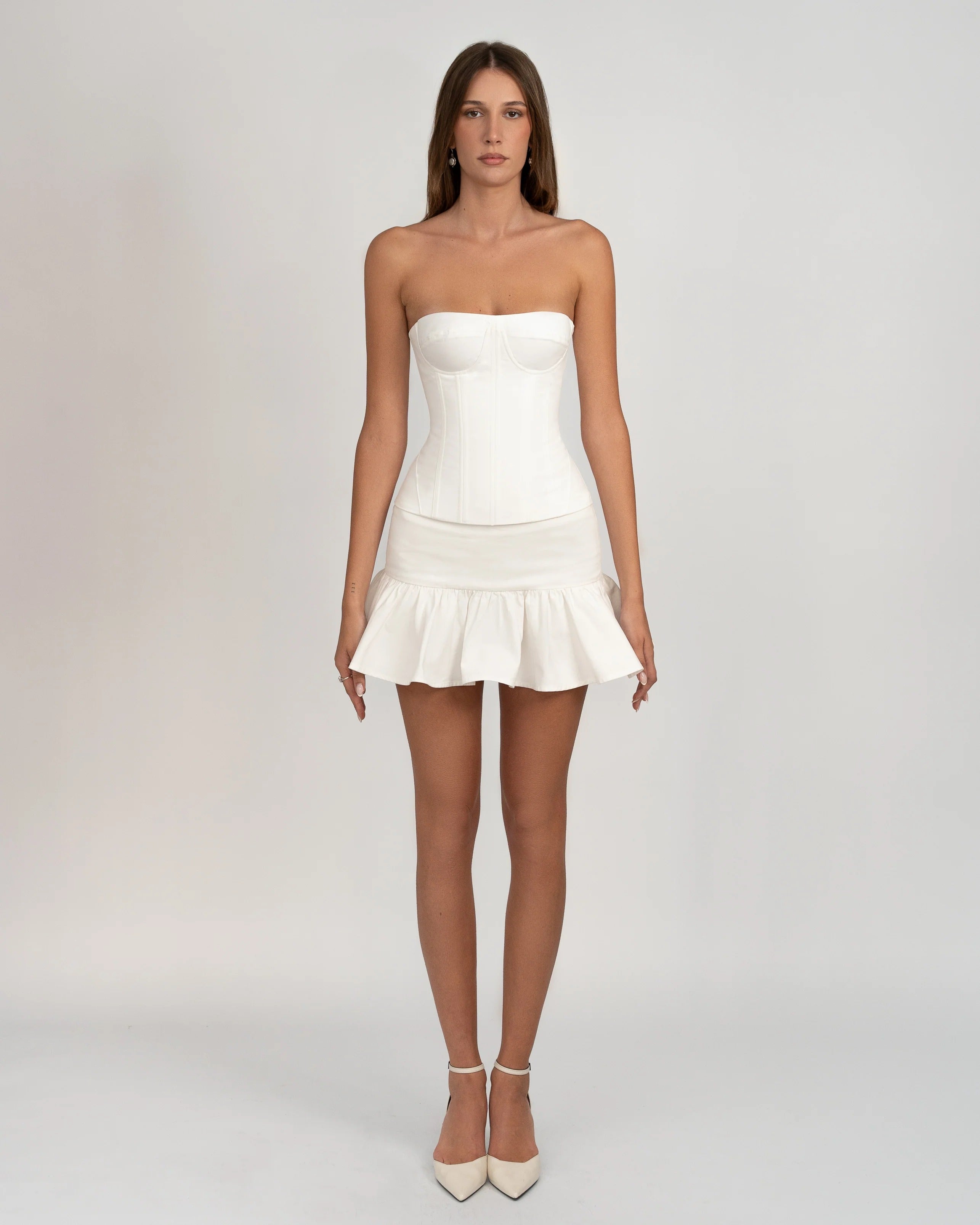 Natania Corset Top & Mini Skirt Set
