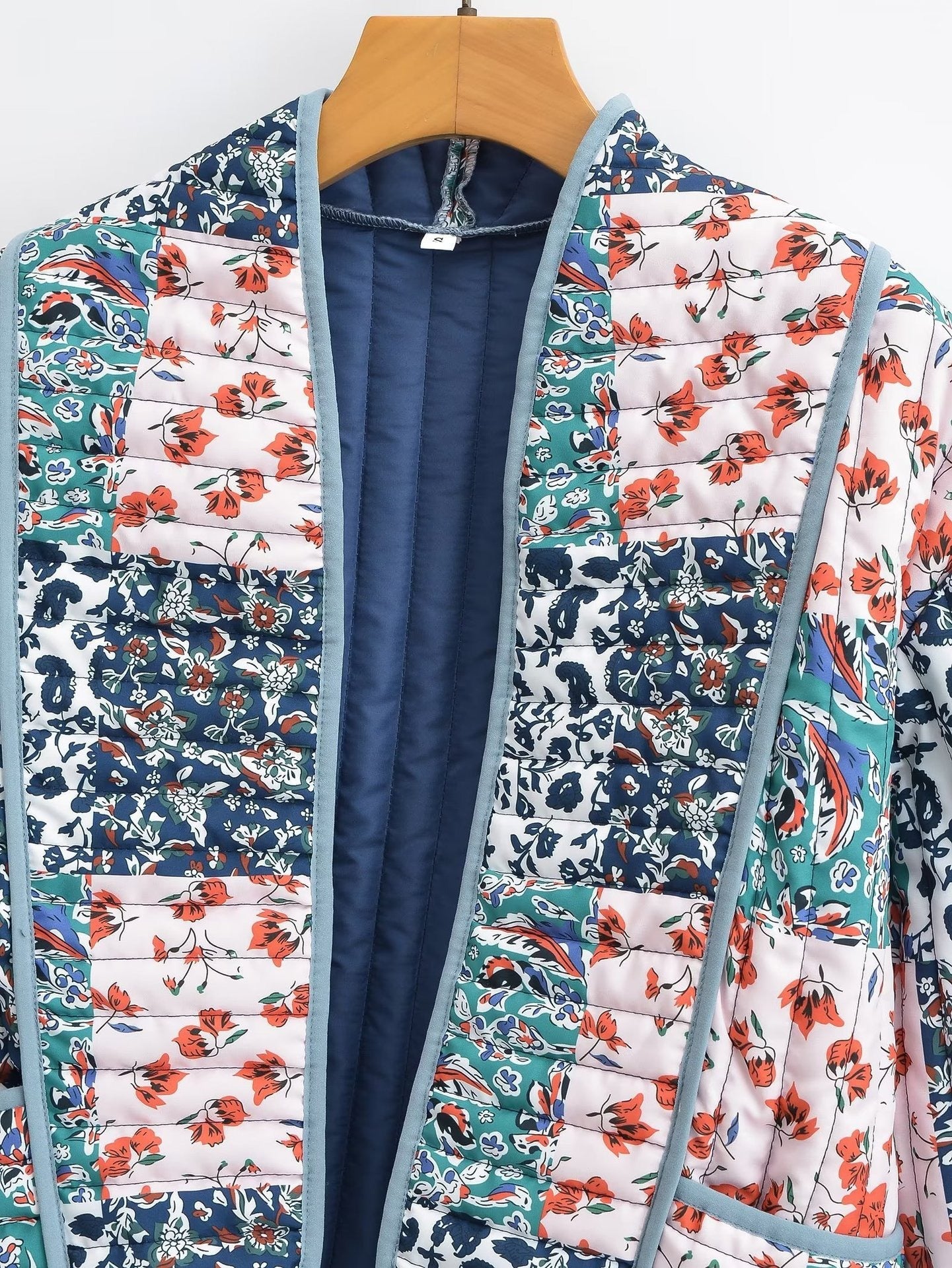 Atalie Vintage Patchwork Quilted Jacket
