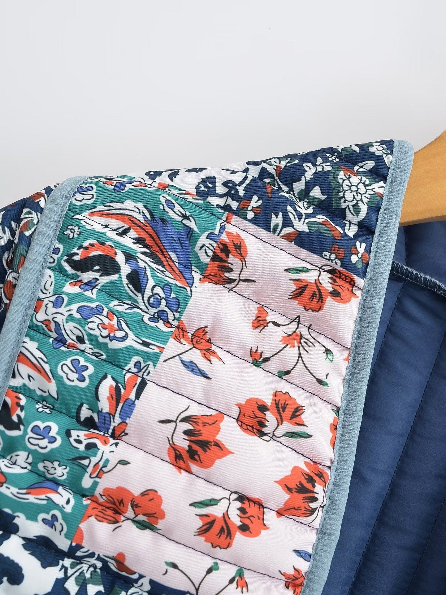Atalie Vintage Patchwork Quilted Jacket
