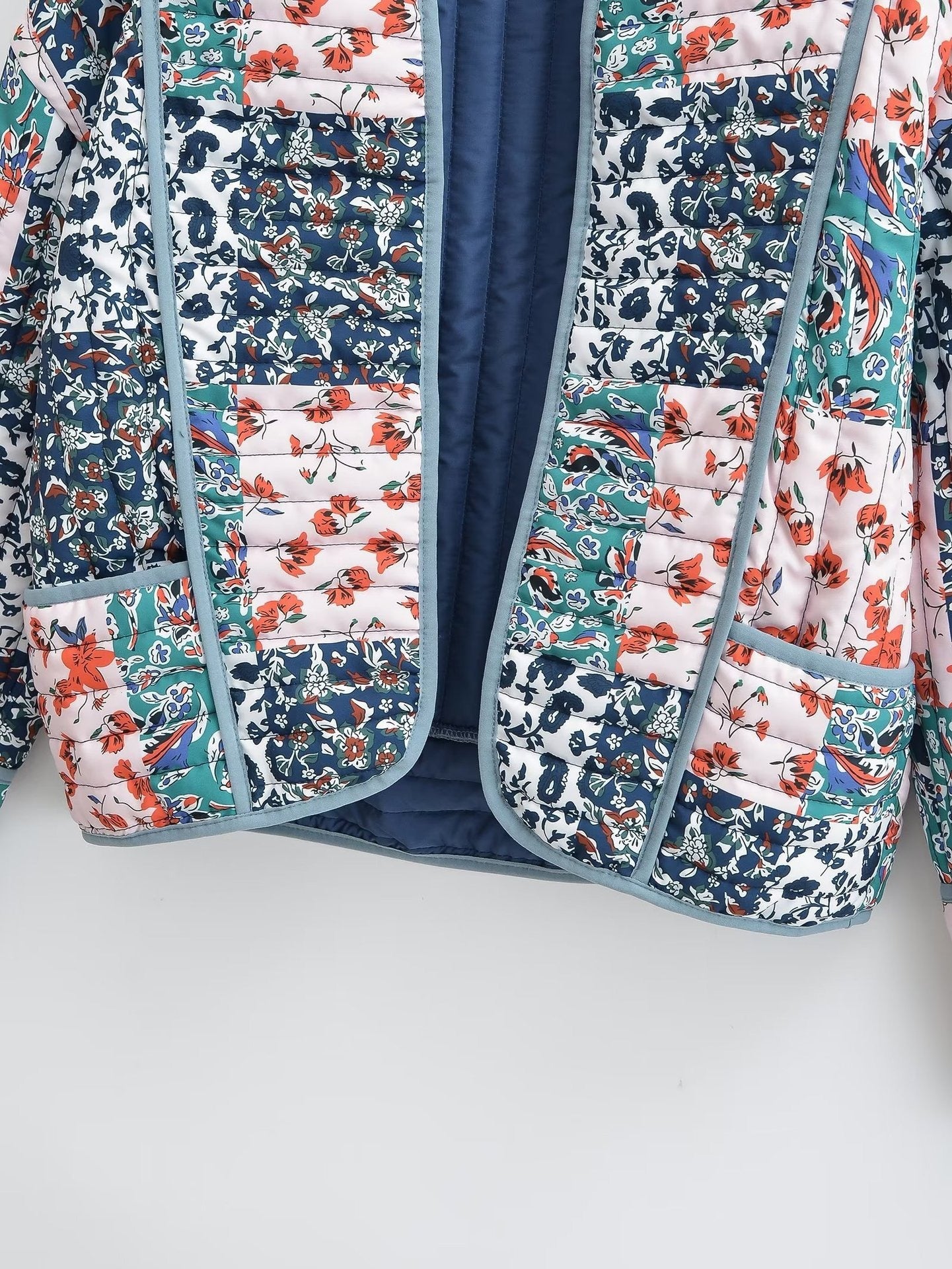 Atalie Vintage Patchwork Quilted Jacket