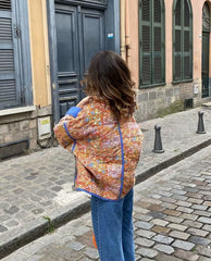 Billie Retro Printed Cotton Jacket