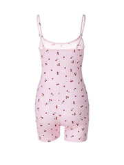 Taylor Cherry Print Romper